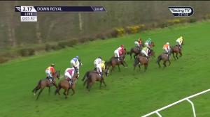 Video preview image for Down Royal 14:17 - Powered By Bluegrass Handicap Hurdle (Div 1)