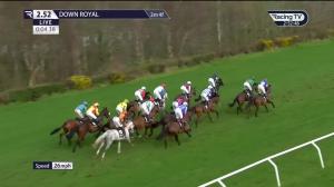 Video preview image for Down Royal 14:52 - Powered By Bluegrass Handicap Hurdle (Div 2)