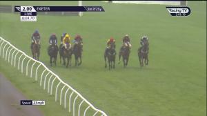 Video preview image for Exeter 14:00 - "Three Miles" Handicap Hurdle (4)