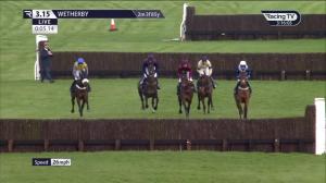 Video preview image for WETHERBY 15:15 - Colin Hawkins (Jockey) Memorial Handicap Chase (Qualifier) (4)