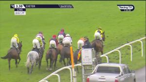 Video preview image for Exeter 15:30 - Join Racing TV Now Handicap Hurdle (4)