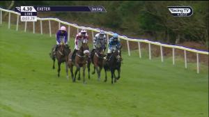 Video preview image for Exeter 16:30 - Totnes and Bridgetown Races Ltd Novices' Hunters' Chase (5)