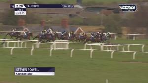 Video preview image for Taunton 14:20 - Blackbrook Primary Racing To School 'Hands and Heels' Handicap Hurdle (Conditional and Amateur Jockeys') (4)