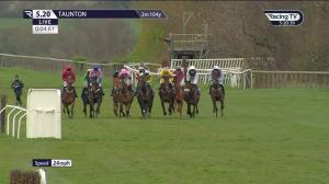 Video preview image for TAUNTON 17:20 - Grand National Lunch 13th April Open National Hunt Flat (5)