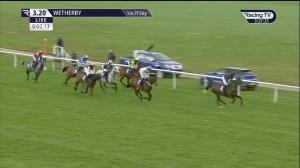 Video preview image for WETHERBY 15:20 - Bulloughs Cleaning Services Handicap Chase (4)