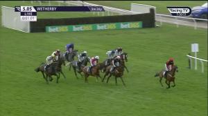 Video preview image for Wetherby 17:05 - 100% RacingTV Profits Back To Racing Handicap Hurdle (5)