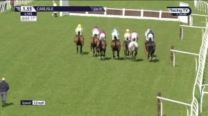 Video preview image for Carlisle 13:55 - Go North Finals Raceday 7th April Conditional Jockeys' Handicap Hurdle (4)