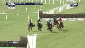 Video preview image for Huntingdon 12:35 - Happy Easter From rhino.bet Mares' Handicap Chase (5)