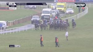 Video preview image for Fairyhouse 14:05 - Farmhouse Foods Novice Handicap Hurdle