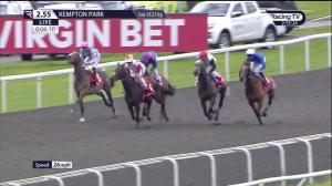 Video preview image for KEMPTON PARK 14:55 - Virgin Bet Every Saturday Money Back Magnolia Stakes (Listed) (1)