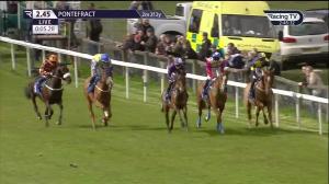 Video preview image for Pontefract 14:45 - Jamaican Flight Handicap (Round 1) (4)