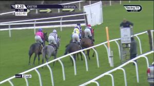 Video preview image for Exeter 14:25 - Watch Irish Racing On RacingTV Maiden Hurdle (4)
