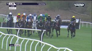 Video preview image for Exeter 15:00 - Exeter Racecourse Handicap Hurdle (5)