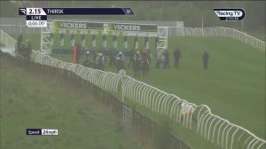 Video preview image for Thirsk 14:15 - Best Prices Guaranteed Daily At Vickers.Bet Maiden Stakes (5)