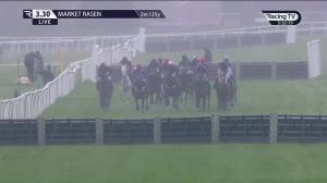 Video preview image for Market Rasen 15:30 - Market Rasen Racecourse's Centenary Celebration Year Handicap Hurdle (5)