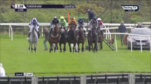 Video preview image for Fakenham 15:08 - Racing TV Novices' Limited Handicap Hurdle