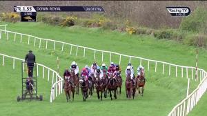 Video preview image for Down Royal 13:55 - Fibrus Fibrefast Broadband Mares Maiden Hurdle