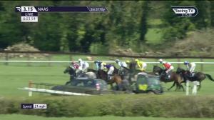 Video preview image for Naas 15:15 - Franco Hughes Bookmakers Novice Handicap Hurdle