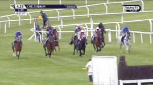 Video preview image for Cheltenham 16:25 - NAF Mares' Handicap Chase (3)