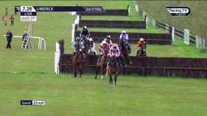 Video preview image for Limerick 19:20 - Limerick Races On Facebook Handicap Chase