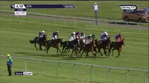 Video preview image for Ayr 16:10 - Let Good Times Roll With Stagecoach Novices' Handicap Hurdle (3)