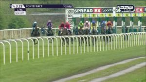 Video preview image for Pontefract 15:22 - Bowel Cancer Screening Programme Save Lives Handicap (5) (Div 1)