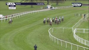 Video preview image for Perth 16:25 - Ak Bets Watch All UK Racing Novices' Handicap Hurdle (5)