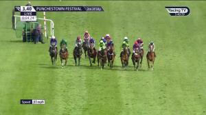 Video preview image for Punchestown 15:40 - Louis Fitzgerald Hotel Hurdle