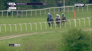 Video preview image for Pontefract 16:25 - Sir Peter O'Sullevan Charitable Trust Supports Nhc Handicap (5)