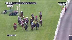 Video preview image for Punchestown 16:15 - Frontline Security Handicap Chase (Black Hills) (Listed)