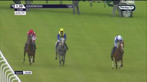 Video preview image for Goodwood 13:30 - British Stallion Studs John Dunlop EBF Conditions (2)