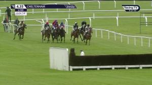 Video preview image for Cheltenham 16:35 - Congratulations Keith and Michelle Smith Open Hunters' Chase (5)