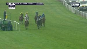 Video preview image for Punchestown 16:50 - Hanlon Concrete Irish EBF Glencarraig Lady Francis Flood Mares Chase (Grade 2)
