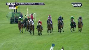Video preview image for Punchestown 14:30 - Donohue Marquees Cross Country Chase