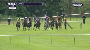 Video preview image for Warwick 15:50 - eventmasters.co.uk Mares' Maiden Hurdle (4) (Div 2)