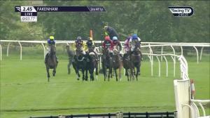 Video preview image for Fakenham 14:45 - Book Your Skips Online @fakenhamskips.co.uk Mares' Maiden Hurdle (4)