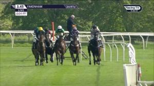 Video preview image for Fakenham 15:45 - Jarrold Ladies' Day Sunday 2nd June Novices' Handicap Hurdle (5)