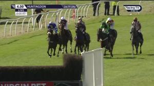 Video preview image for Huntingdon 16:00 - Virgin Bet Best Odds Daily Novices' Handicap Chase (5)