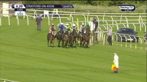 Video preview image for Stratford-on-Avon 18:20 - Bet At racingtv.com Novices' Limited Handicap Hurdle (5) (Div 2)