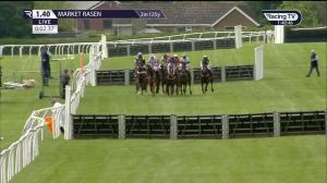 Video preview image for Market Rasen 13:40 - 'Rasen Rocks' On Saturday 17th August Conditional Jockeys' Novices' Limited Handicap Hurdle (5)