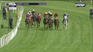 Video preview image for Market Rasen 15:15 - Victor Lucas Memorial Handicap Hurdle (3)
