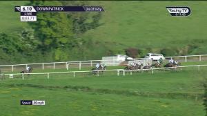 Video preview image for Downpatrick 18:10 - Gerry Hannity, Lifetime Badgeholder At Downpatrick Racecourse Memorial Maiden Hurdle