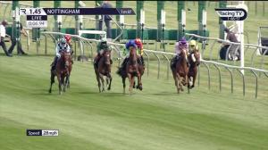 Video preview image for Nottingham 13:45 - Experience Hospitality At Nottingham Racecourse Apprentice Handicap (Qualifier) (5)