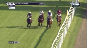 Video preview image for Hamilton Park 18:05 - British EBF Supporting Racing Welfare #mentalhealthawarenessweek Restricted Maiden Stakes (4)