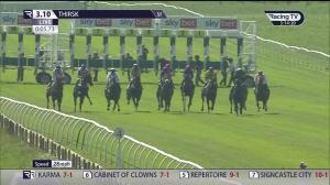 Video preview image for Thirsk 15:10 - Sky Bet Request A Bet Handicap (4)