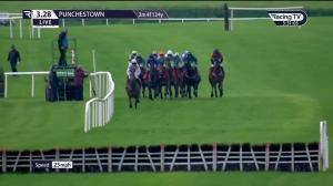 Video preview image for Punchestown 15:28 - Fitclub At Punchestown 9th June Handicap Hurdle