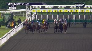 Video preview image for KEMPTON PARK 19:00 - Unibet Support Safe Gambling Restricted Novice Stakes (5) (Div 1)