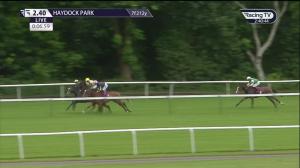Video preview image for Haydock Park 14:40 - Oakmere Homes Supporting MacMillan Fillies' Restricted Novice Stakes (4)