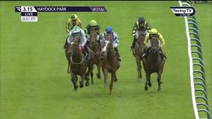 Video preview image for Haydock Park 15:15 - Betfred Supporting MacMillan Novice Stakes (3)