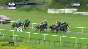 Video preview image for Downpatrick 19:05 - Dennison JCB Maiden Hunters Chase